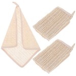 3 Pieces Ramie Cleaning Towels